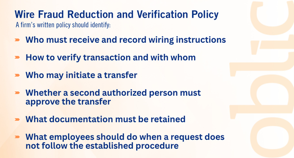 reduce financial fraud in law firms with strong policy